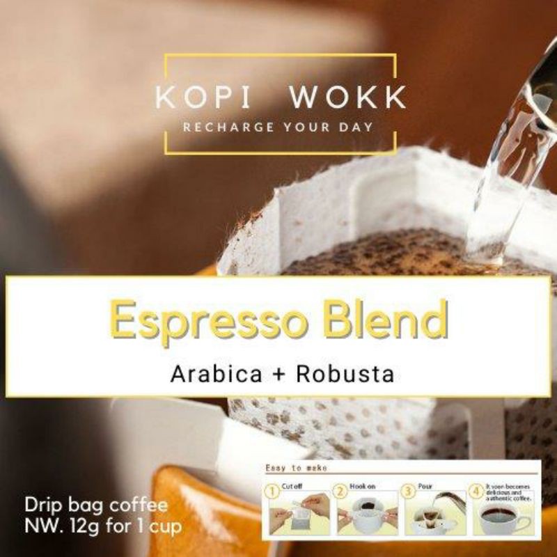 

Coffee Drip - Espresso Blend