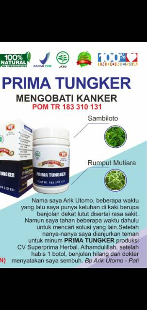 Herbal kanker PRIMA TUNKER