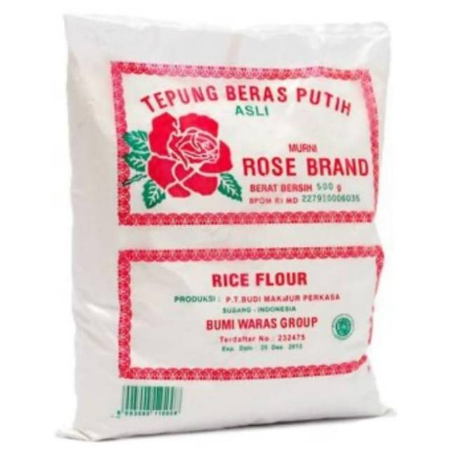 

Tepung Beras Rose Brand 500 Gram