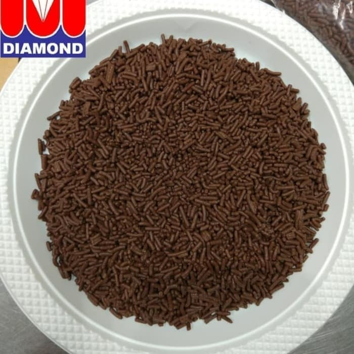 

mesis Coklat / Coklat Meses / Coklat Butir Meises natural 500gr - DIAMOND