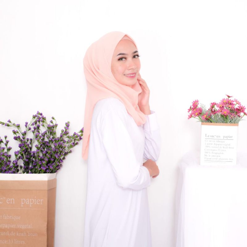 Alantasik - Hijab instan potton Jilbab INSTAN raisa double hicon R.29-0