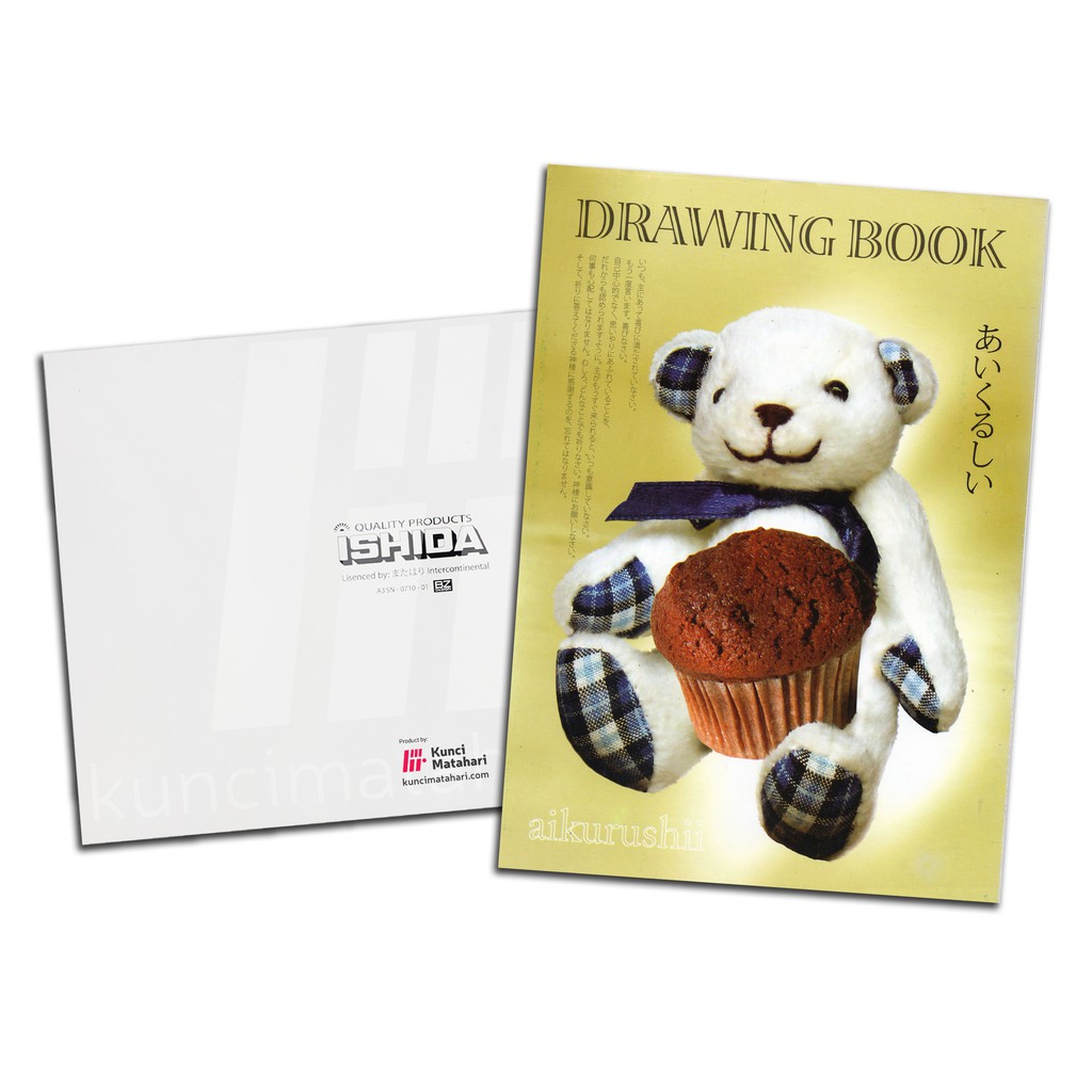 

BUKU GAMBAR A4 KECIL ISHIDA "LITTLE BEAR AND THE CUPCAKE