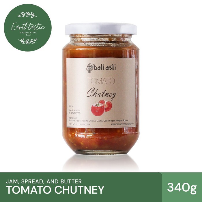 

Bali Asli Tomato Chutney / Chutney Tomat 340gr