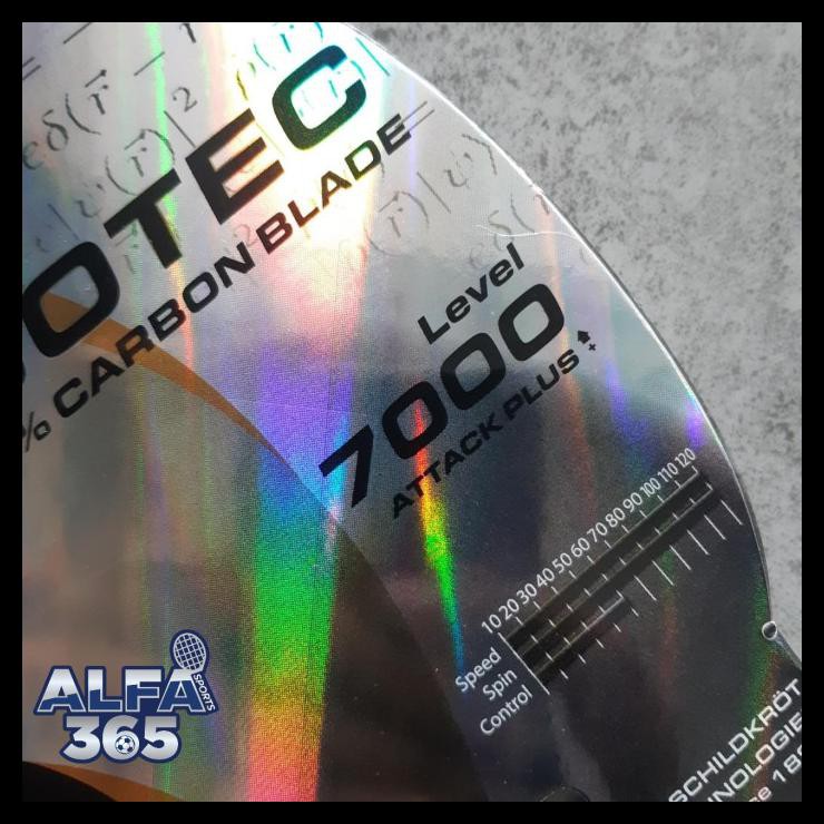 LUCU Donic Schildkrot Carbotec 7000 Bat Bet Pingpong Tenis Meja