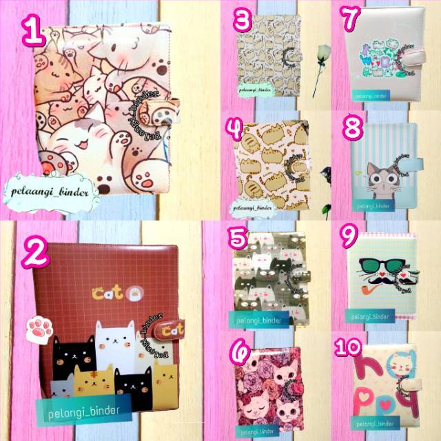 

Binder Printing Kucing/Binder Motif Kucing