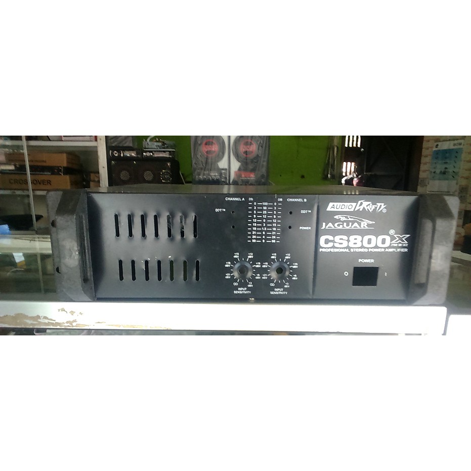 BOX POWER AMPLIFIER CS 800 BAHAN TEBAL BERKUALITAS