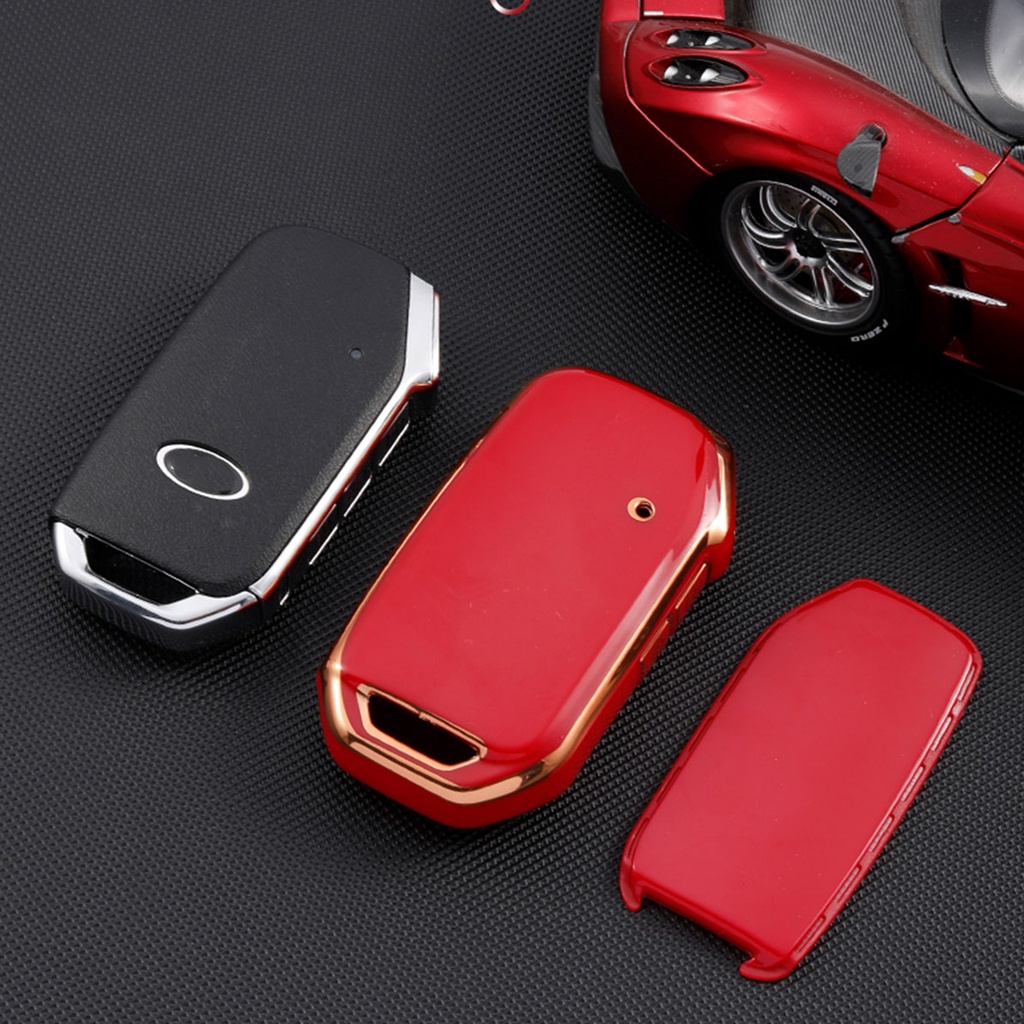 Casing Kunci Mobil Bahan TPU Untuk KIA Sportage R GT Stinger Sorento Ceed Cerato Forte Niro Soul Telluride