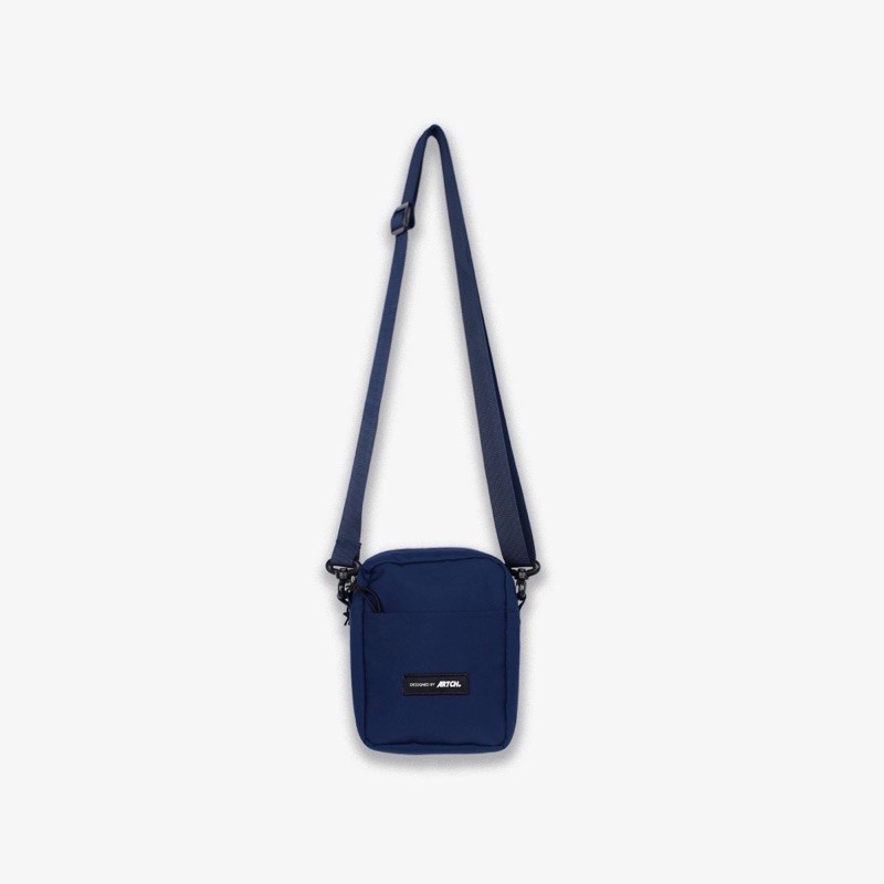 Tas Selempang / Sling Bag Mini Wanita Pria Unisex Casual Distro Converse Anti Air Original - Navy