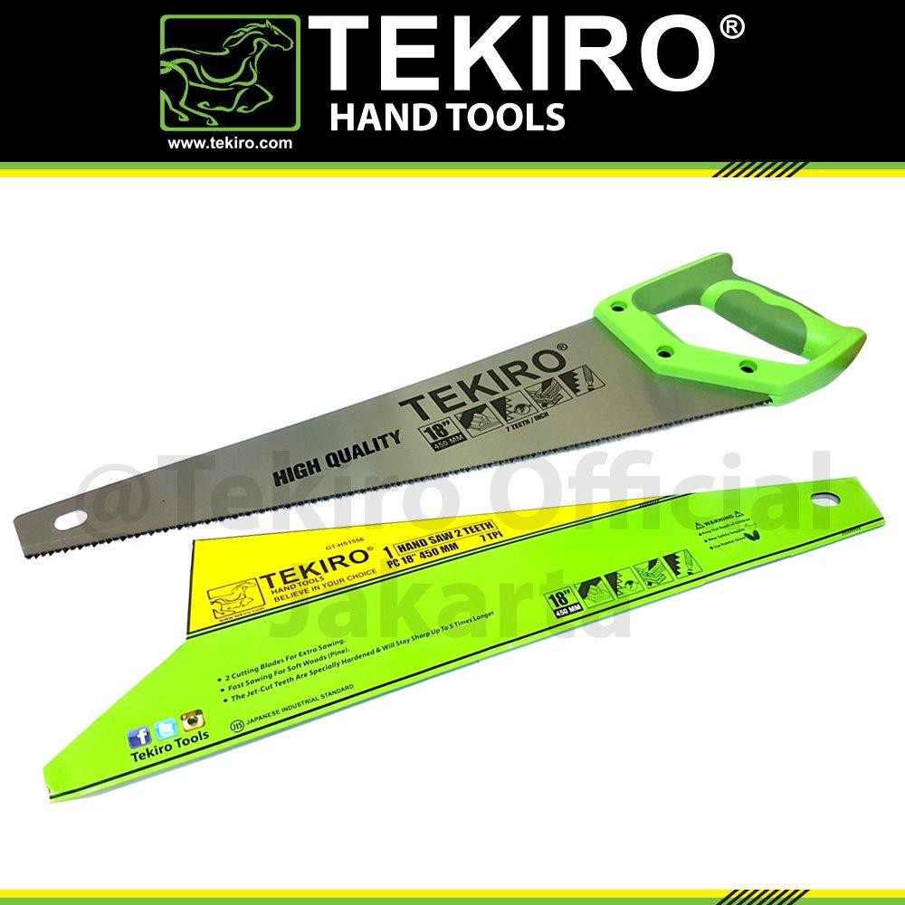 TEKIRO Gergaji Tangan 18 Inch 2 Mata GT-HS1556