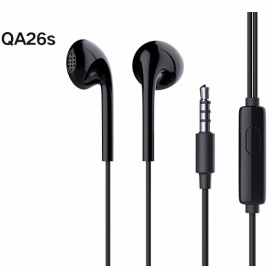 Headset Stereo Audio FOOMEE QA26 Earphone Hifi Sound Handsfree With Mic jack 3.5mm