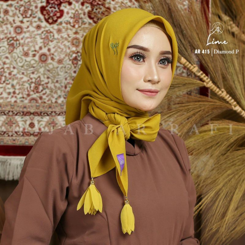 HIJAB SEGIEMPAT MURAH //HIJAB ARRAFI AR 415 SEGIEMPAT TERLARIS 2021