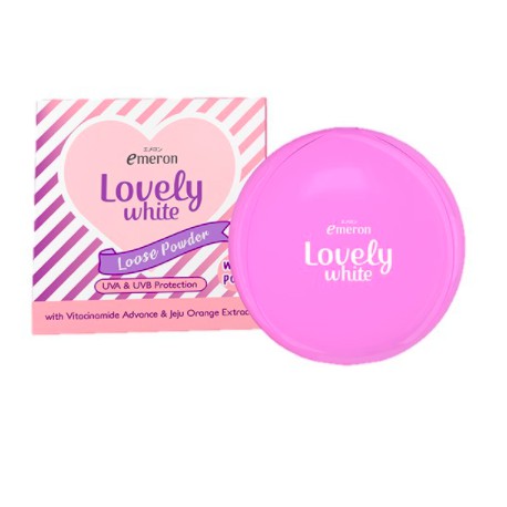 EMERON Lovely Loose Powder 20gr Bedak Wajah Tabur