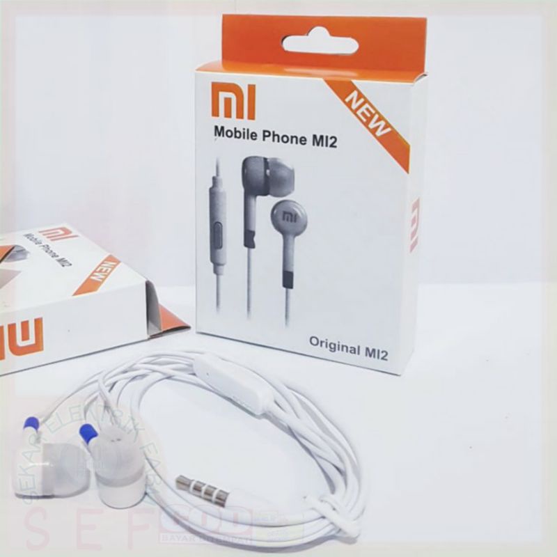 Headset / Handsfree / handfree / earphone MI2 Kabel