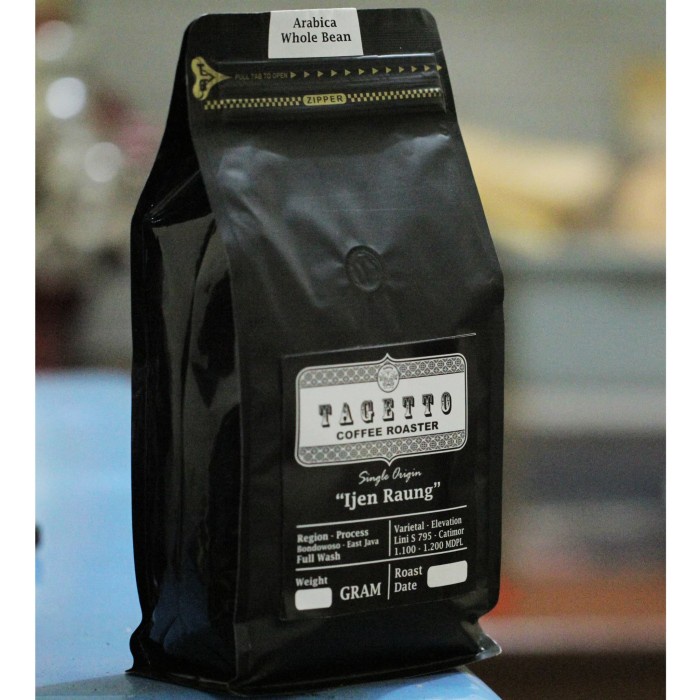 

H2J0U12J1U Kopi Arabika Ijen Raung 250Gr Biji / Bubuk | Full Wash Arabica Coffee - Biji Kopi