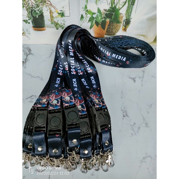 

Lanyard BANK BCA | Free Design Suka" | Bisa Costume