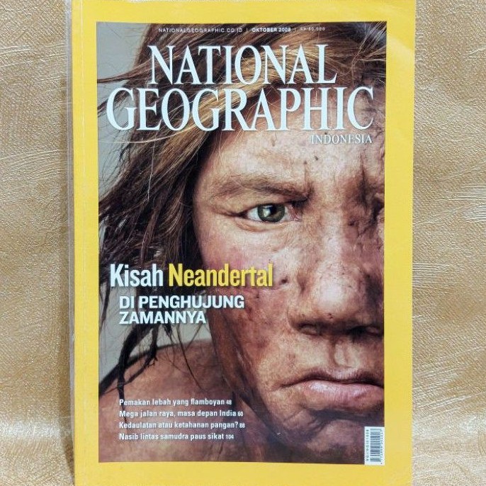 Majalah NATIONAL GEOGRAPHIC Indonesia Oktober 2008