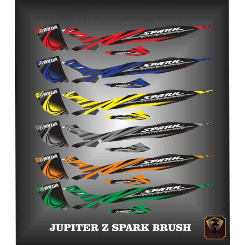 striping motor Jupiter z burhan spark brush