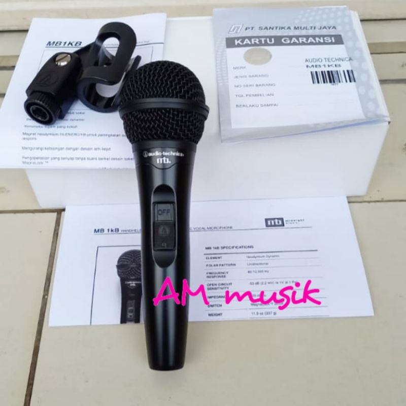 MIC KABEL AUDIO TECHNICA MB 1KB MB1KB ORIGINAL
