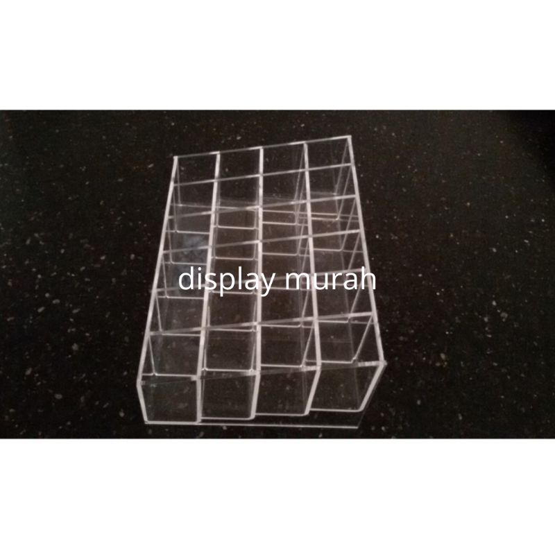 Acrylic Lipstic Organizer Akrilik Kosmetik Organizer 24 - BH