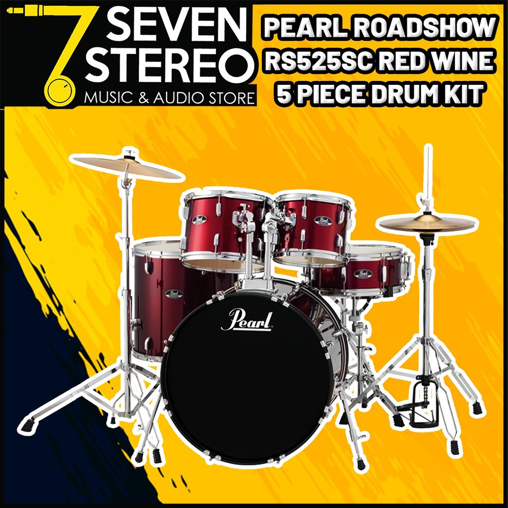 Pearl Roadshow RS525C 5 PC Complete Drum Set