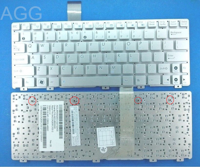 Keyboard Asus EeePC 1025 1025C 1025CE EeePC Flare Series