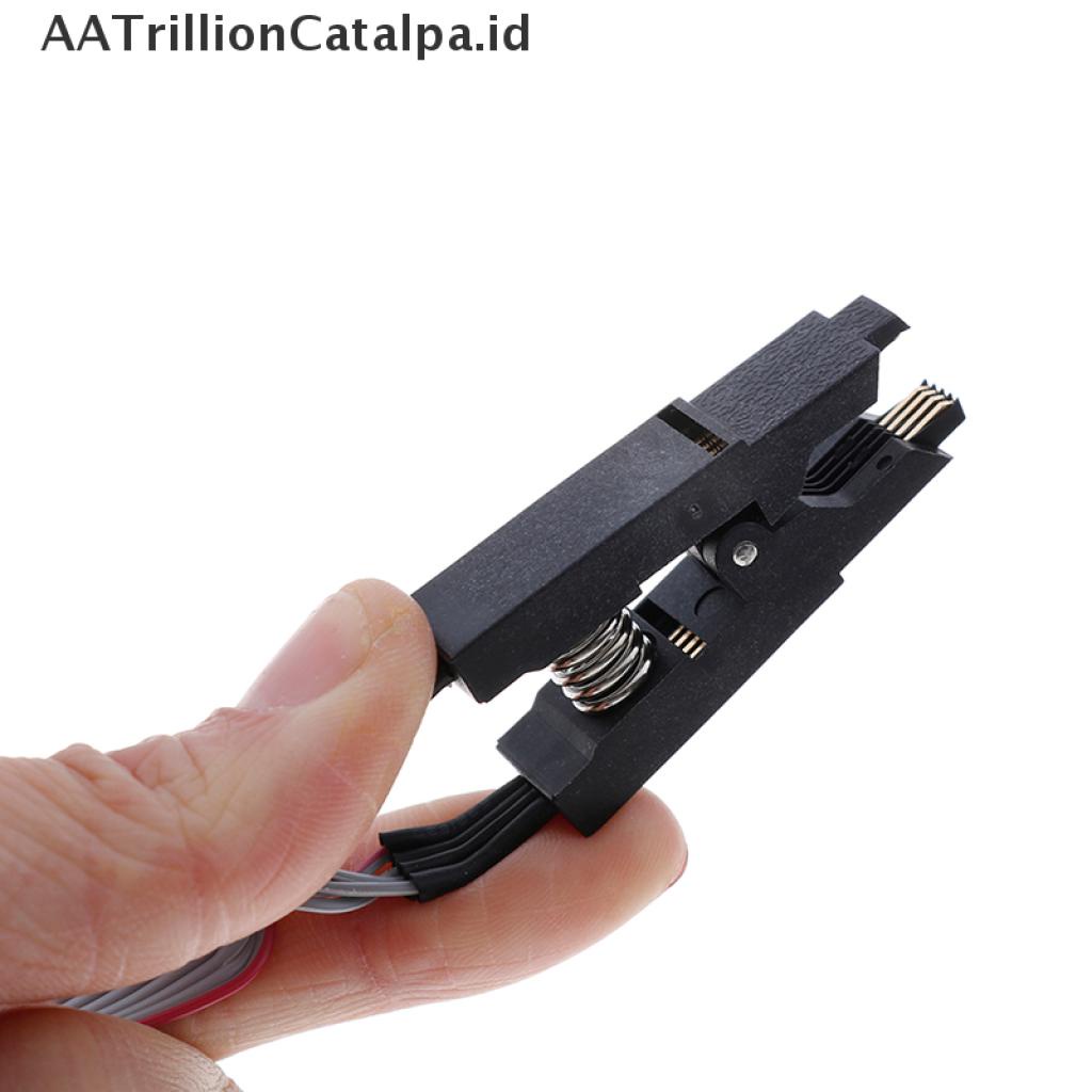 (AATrillionCatalpa) Soic8 SOP8 test clip Untuk EEPROM 93CXX / 25CXX / 24cxxx