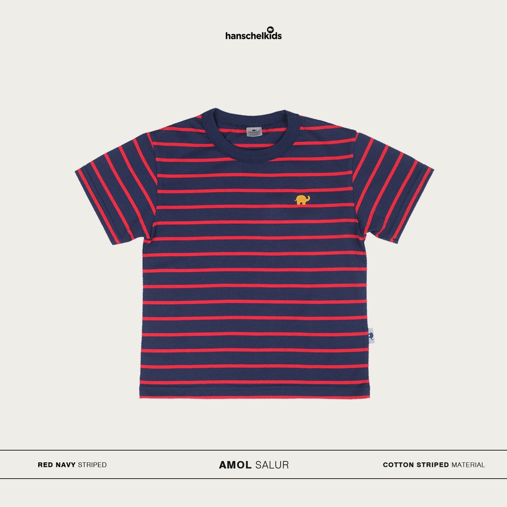 Hanschelkids - Amol Salur ( Kaos Anak Salur | Unisex 1-10 Tahun )-1