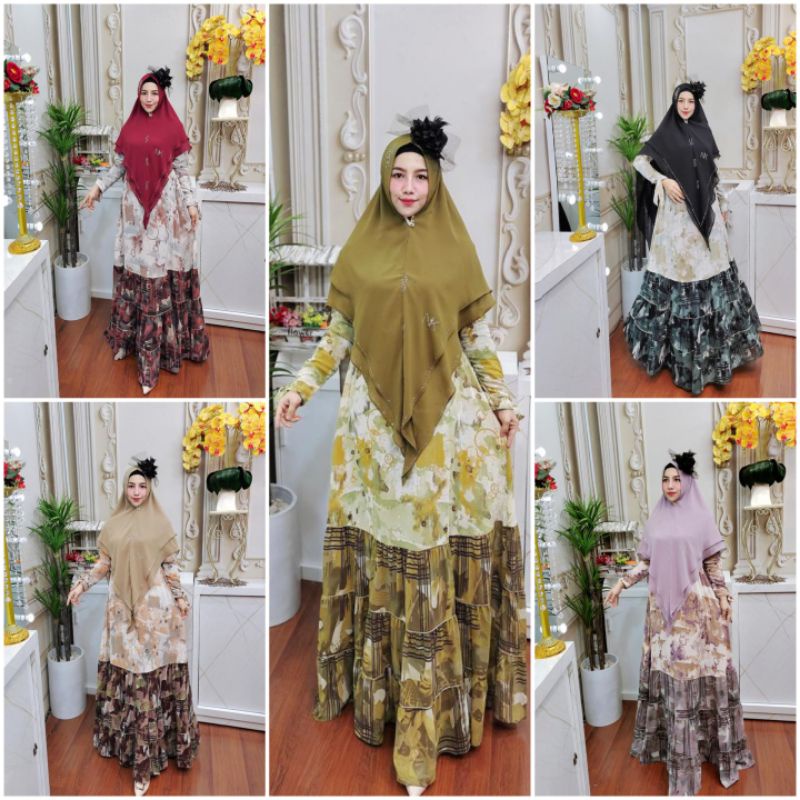Mahesa syari by NK muslimah (tanyakan stok)