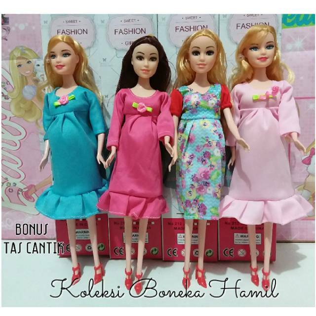  Boneka  Barbie  Hamil Shopee  Indonesia