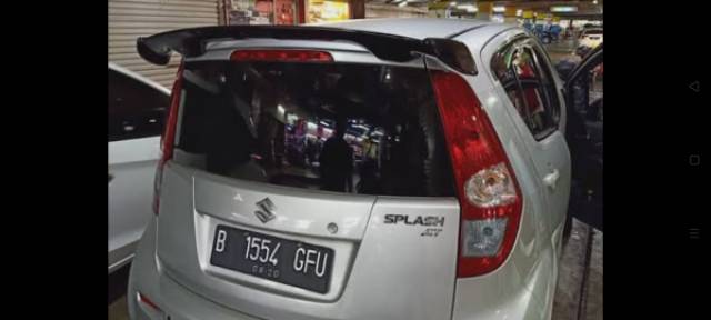 Spoiler splash sayap mugen