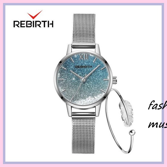 Jam Tangan Wanita Kecil Korea Anti Air Jam Cewek Gold Elegan Jam Tangan Wanita Pasir Romawi Tangg Ja