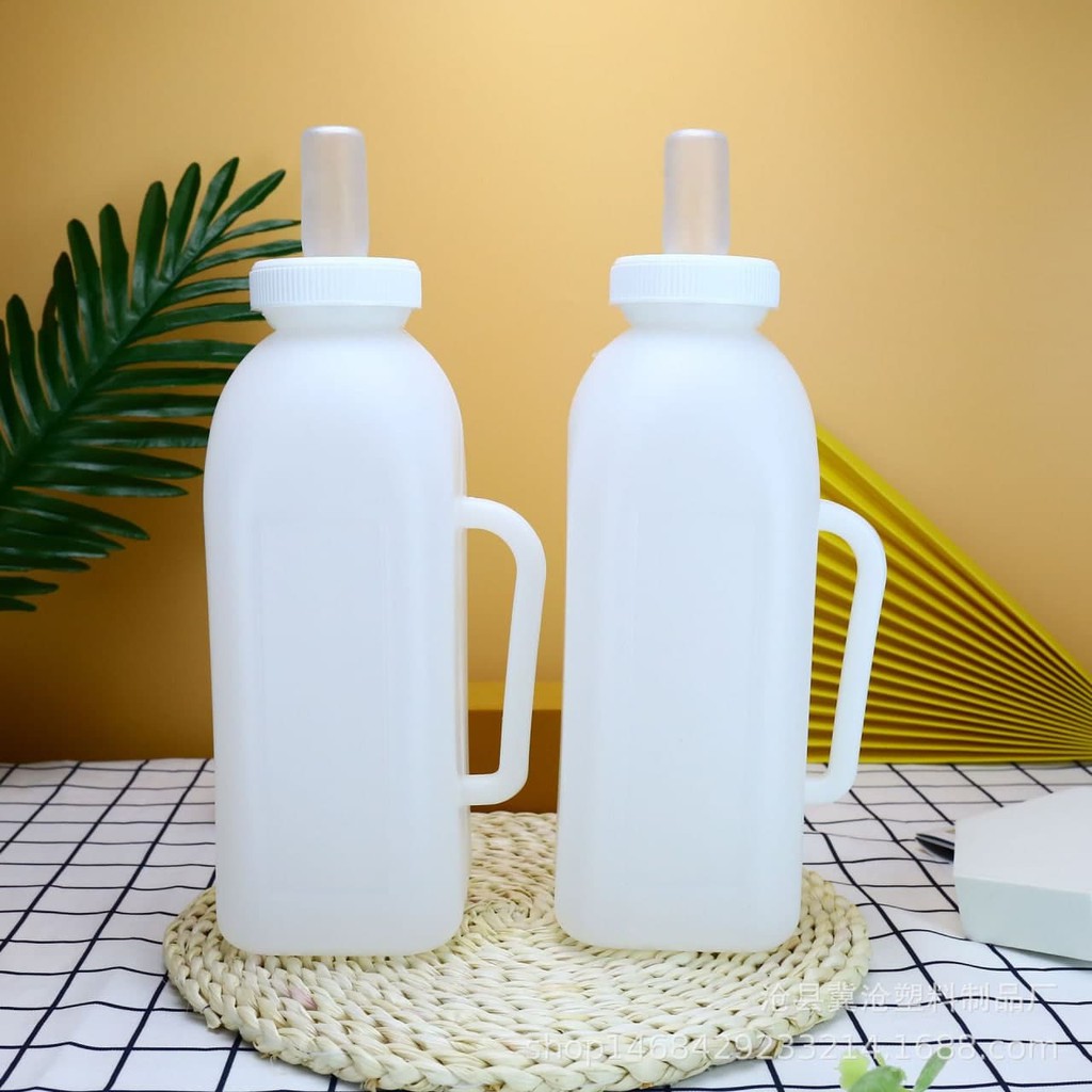 Botol Dot Pedet 2 Liter dengan Dot Anak Sapi FEZONE