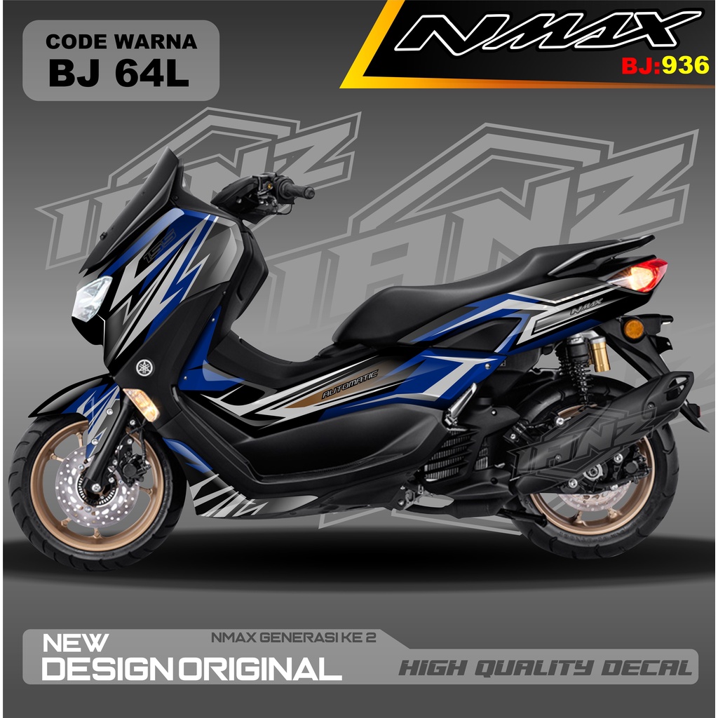 DECAL STIKER ALL NEW NMAX FULL BODY MOTOR / DECAL FULL BODY NMAX / sticker nmax / decal nmax / stiker motor nmax / decal new nmax/ DECAL STIKER FULL BODY NMAX / STIKER DECAL NMAX TERBARU