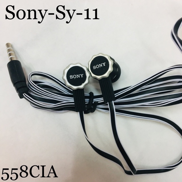 Hf handset headset handfree music SONY Sy 11