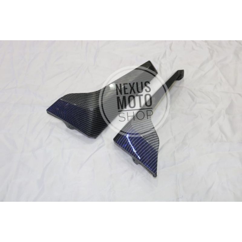 winglet kaki nmax winglet kaki nemo nmax winglet pijakan kaki karbon nmax sayap kaki nmax