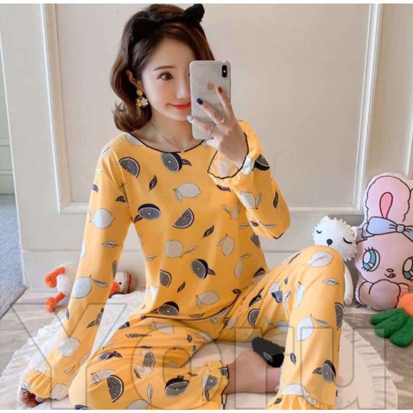 Pamelo.id PP Neci PP Trompet/Baju Tidur Wanita import/Piyama Import/Stelan Baju Tidur wanita/Korea Style/Piyama import PPN