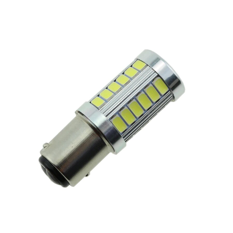 Lampu LED Rem Stoplamp 1157 S25 Bayonet 5730 33 Mata 12V Lensa