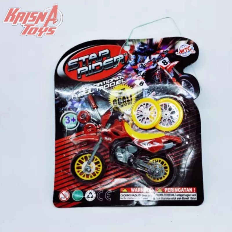 Mainan Anak Motor Cros_star rider_mini motor cros