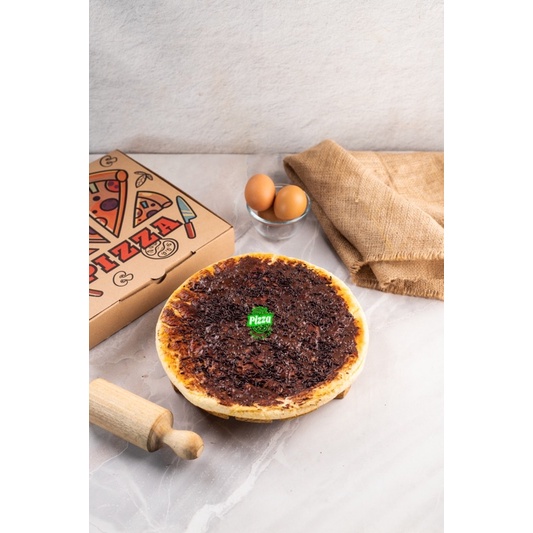 

Pizza Choco Chrunhy XL UK 28 / Pizza Coklat Chrunchy / Pizza Manis