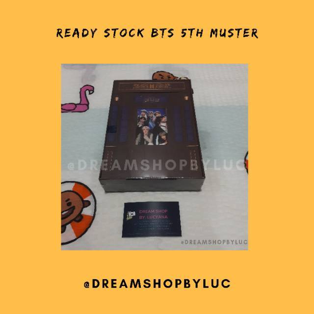 [ Pre - Order ] 2019 BTS 5TH MUSTER DVD MAGIC SHOP