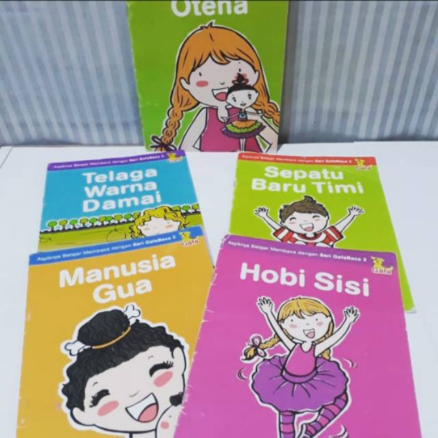 Buku GAFABACA seri 2 - Buku Belajar Membaca