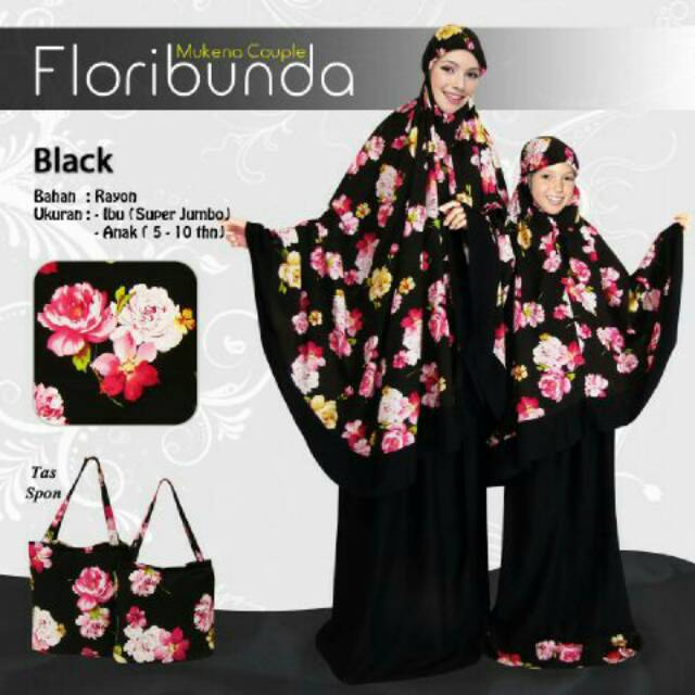 Mukena Couple Beauty Rose