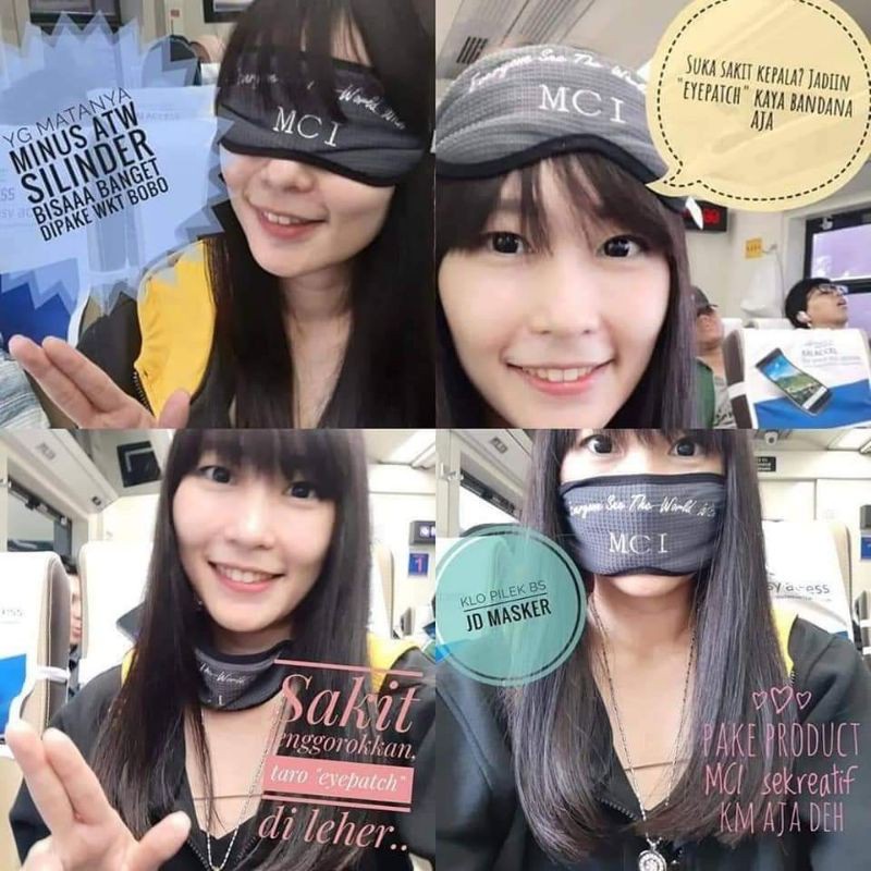 Penutup Mata Kesehatan - Eye Patch MCI