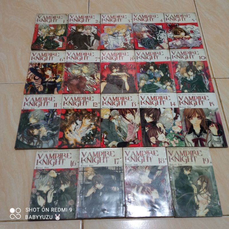 Komik Vampire Knight by Matsuri Hino