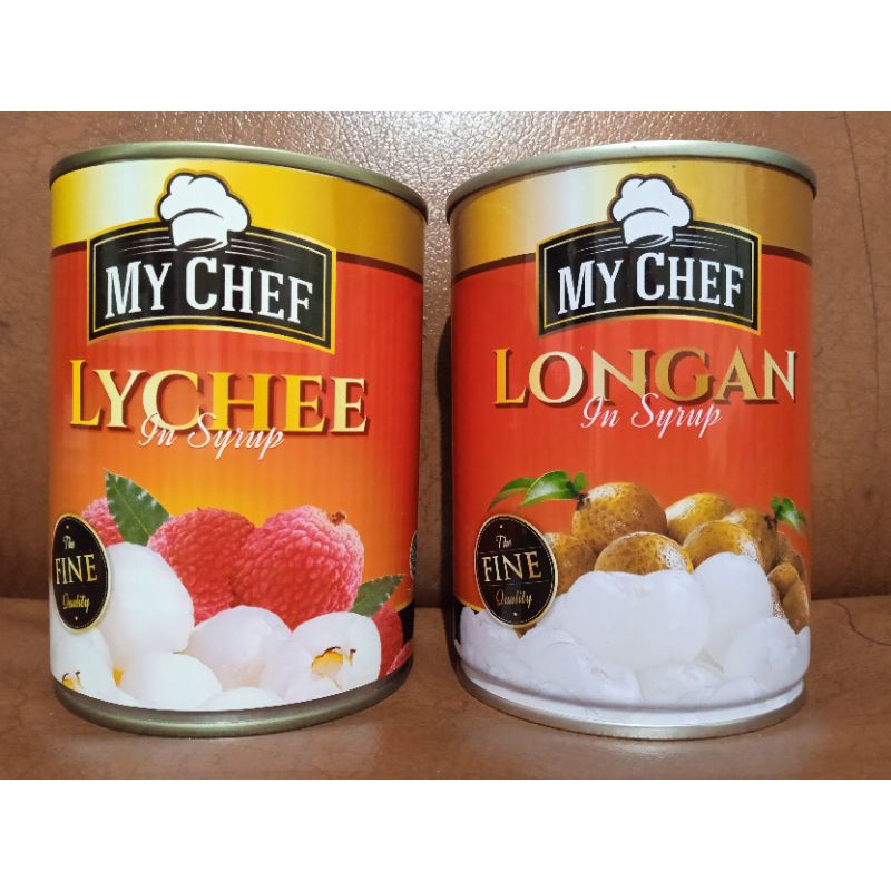 

My Chef LONGAN (Kelengkeng) | LYCHEE (leci) Kaleng Sirup (565gr)