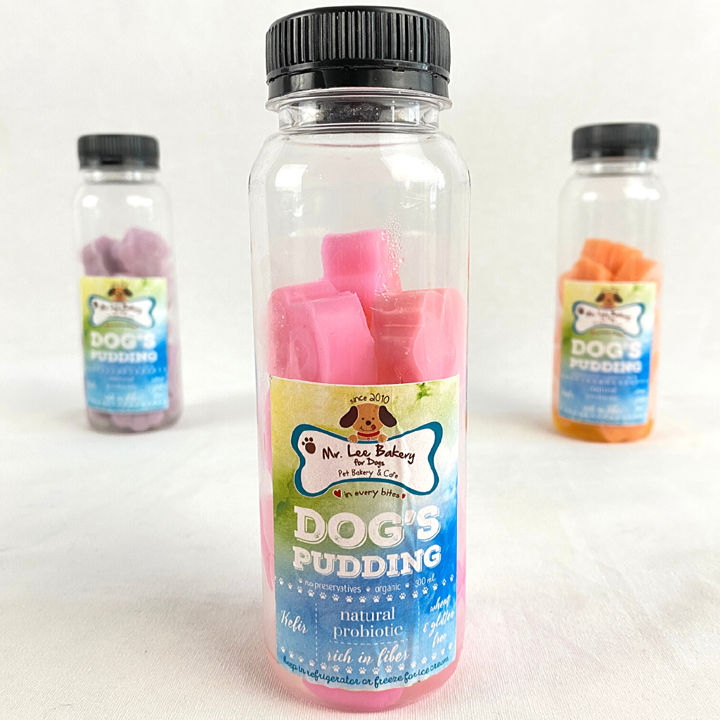 

MRLEEBAKERY Snack Anjing PUDDING Strawberry