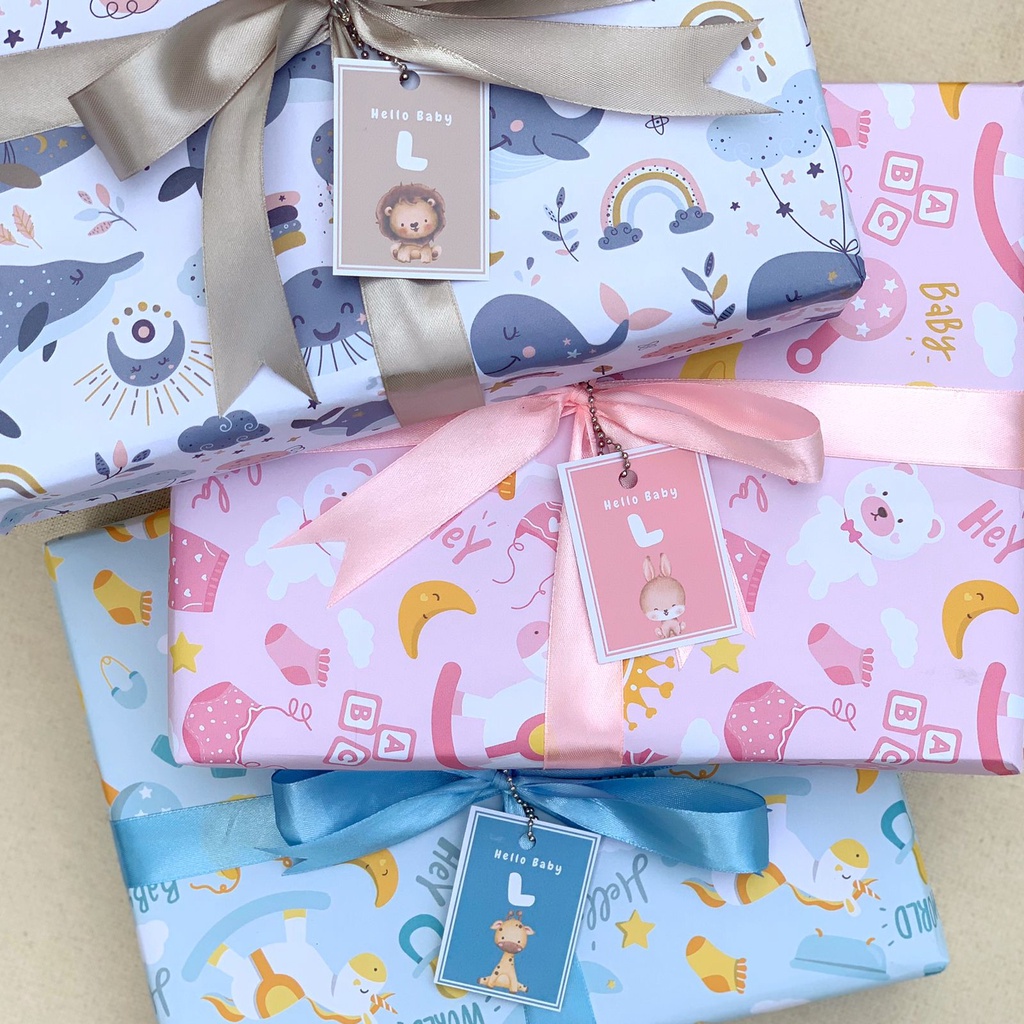 Hampers Bayi Hamper Baby Girl Boy Kado Hadiah Lahiran Perempuan Laki Laki Gift Set Newborn Babygift Perempuan Laki-Laki Parcel Box Kotak Premium Eksklusif Kertas Bungkus Kado Lillegifts Baju Jumper Topi Sepatu Kaos Kaki Bandana Slabber Bib