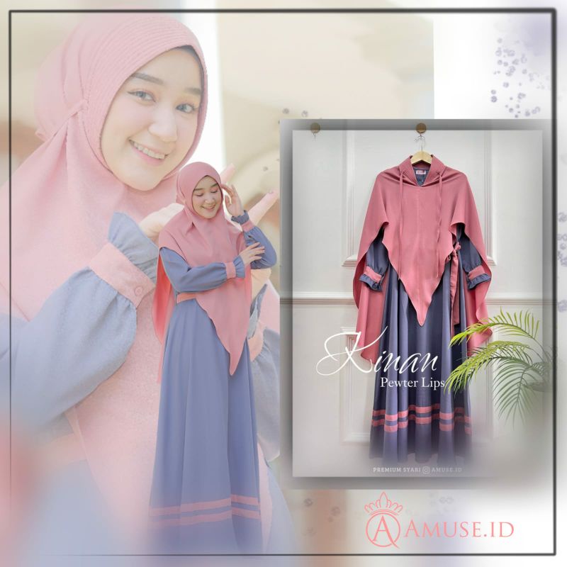 Gamis kinan gamis syar'i gamis remaja