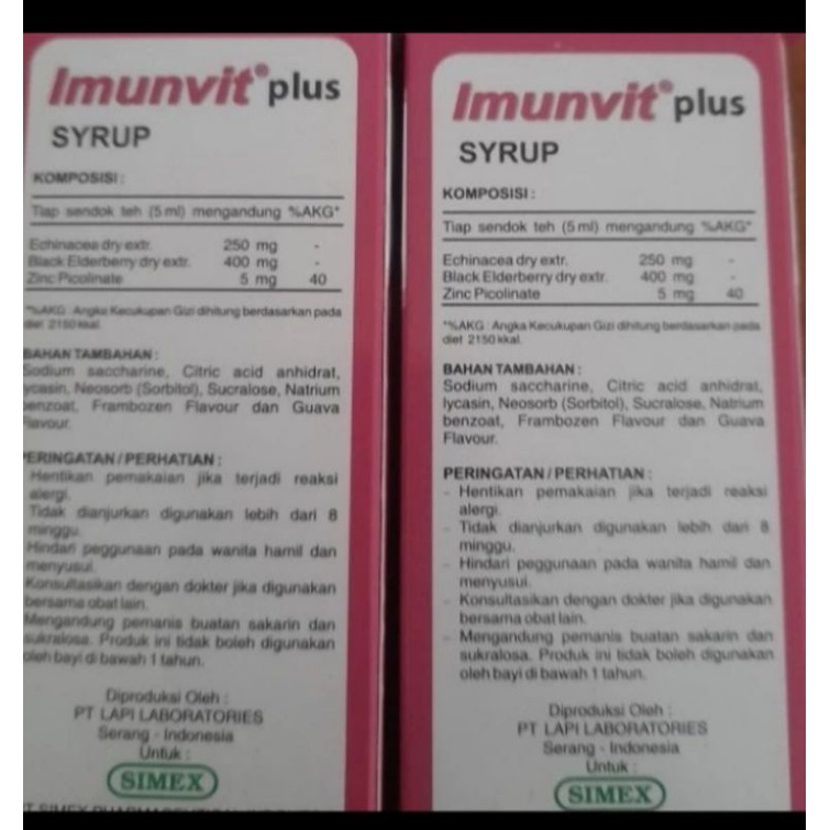 Imunvitplus Sirup