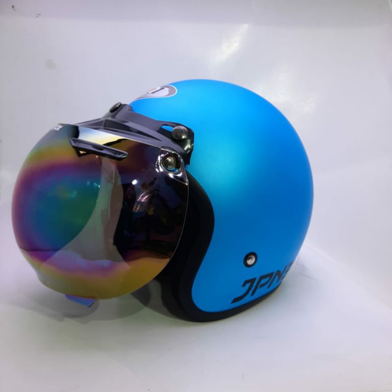 Helm Jpn ice blue dop